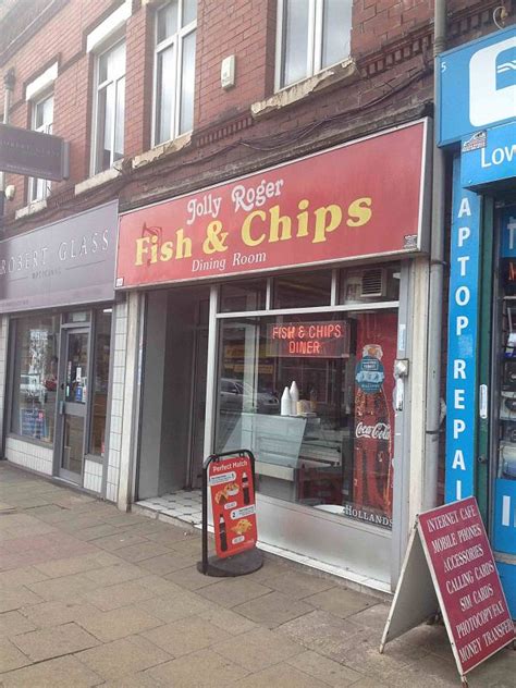jolly roger fish and chips|jolly rogers cheetham hill.